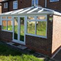 Silver Mirror Reflective Glass House Extension