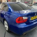 Blue BMW Tinting